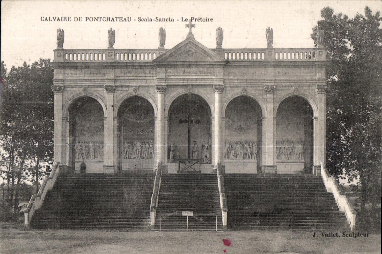 CPA Caivaire De Pontchateau Scala Saneta Le Pretofre