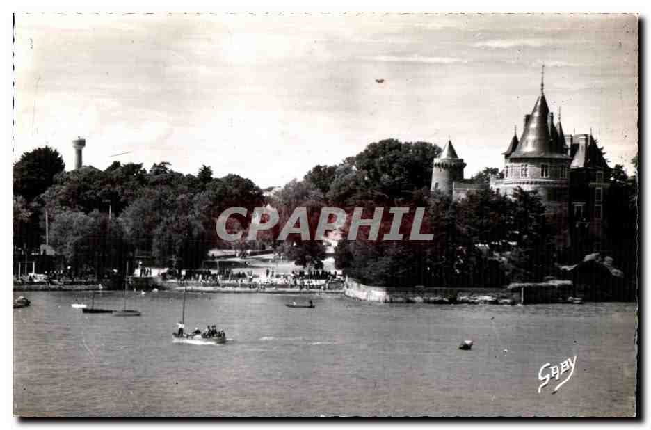 CPA Pornic La Plage du Chateau