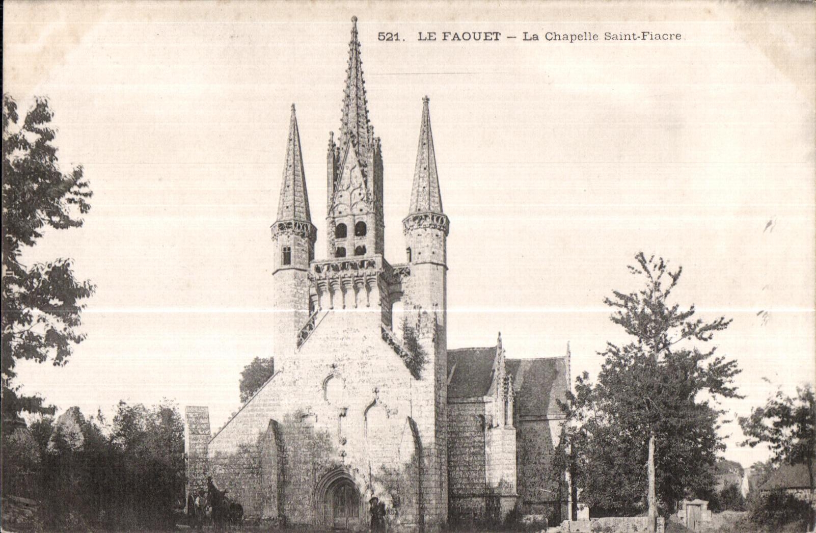 Le Faouët — La Chapelle Saint-Fiacre — éditeur CPAPHIL, n° 521