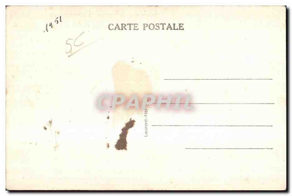 CPA Environs d Auray La Chartreuse Mausolee des Martyrs de Qaiberen on tenant les restes des  — Verso