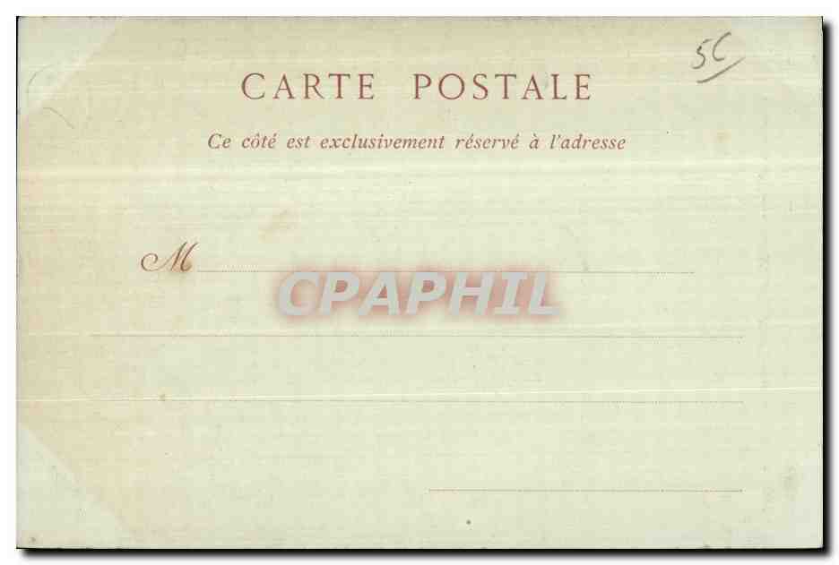 CPA Chartreuse d Auray Mausolee des Martyrs de Quiberon — Verso