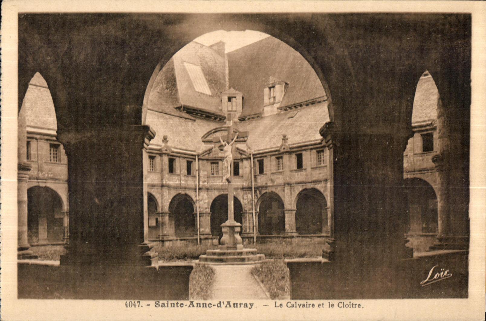 Sainte-Anne-d'Auray — Le Calvaire et le Cloître — Loïc, n° 4047