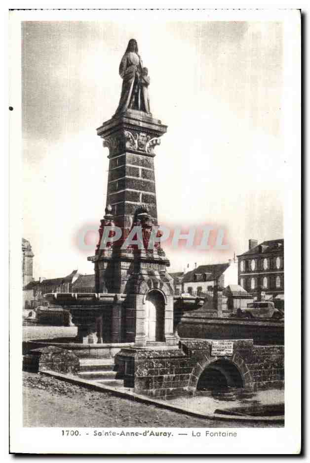 CPA Sainte Anne d Auray La Fontaine