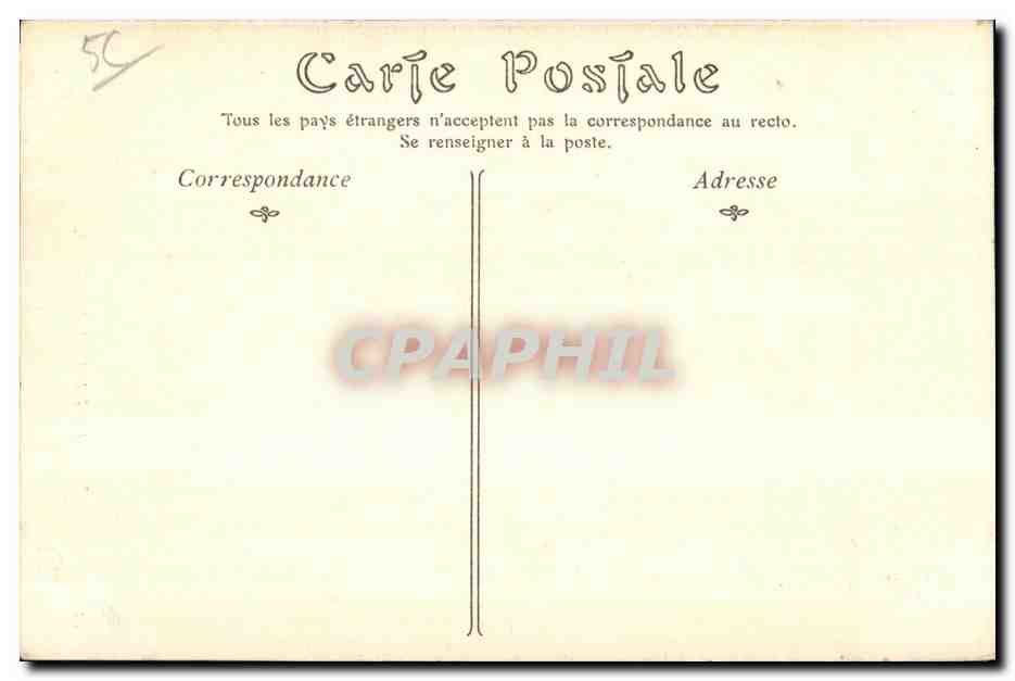 Le Faouët (Morbihan) — Détail du jubé de la chapelle Saint-Fiacre — éditeur non identifié, n° 23 — Rückseite