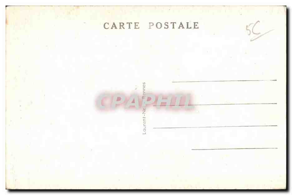 Le Faouët — Ste-Barbe — Arche de la Chapelle St-Michel — Rennes-69 — Rückseite