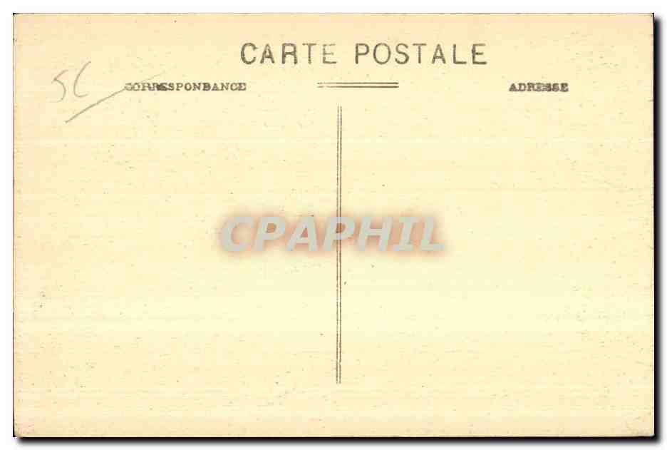 Le Faouët - Les Roches de Barrigan - Vallée de l'Ellé — Coll. Villard, Quimper — Rückseite