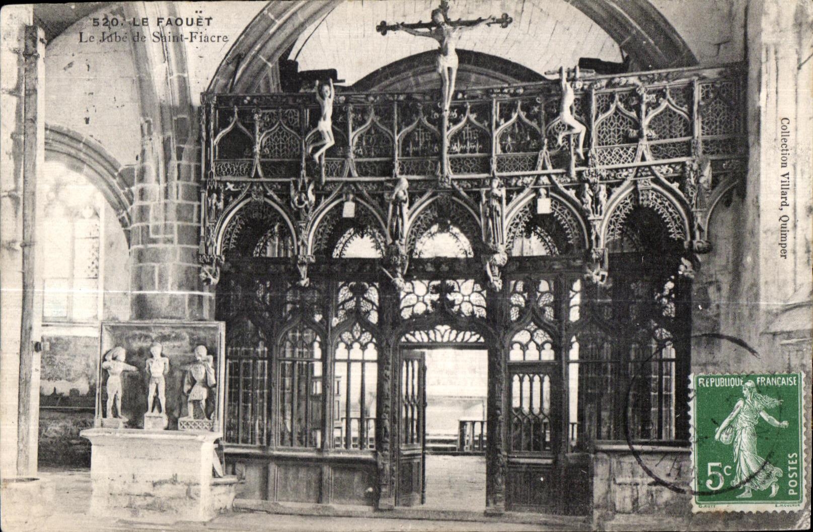 CPA Le Faouet Le Jube de Saint Fiacre