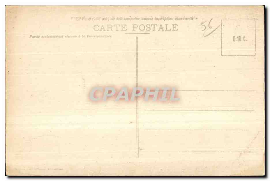 Le Faouët - Vallée de l'Ellée - Montagne de Barégan — Collection Laurent & Bonne — Verso