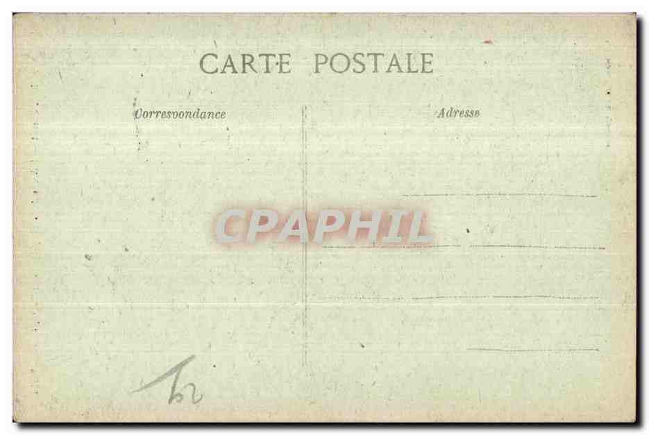 CPA Le Faouet L Arche de la chapelle Saint david a Saint Barbe — Rückseite