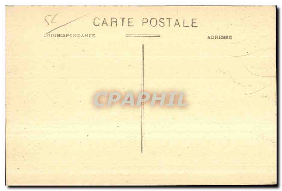 CPA Le Faouet Vue Generale de Sainte Barbe et Chapelle de Saint David — Rückseite