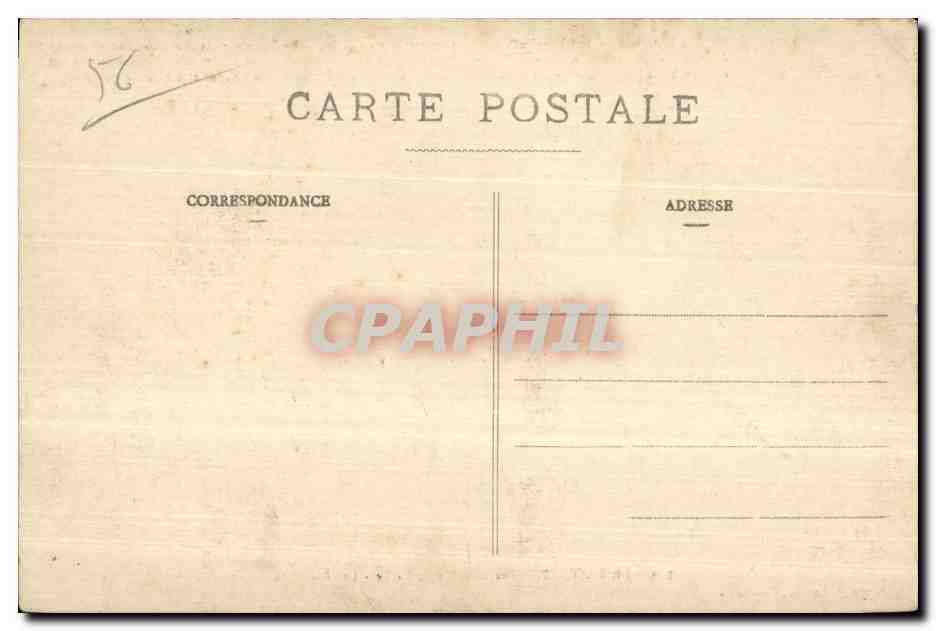 Les Escaliers de la Chapelle Sainte-Barbe - Le Faouët - Collection H. Laurent, Port-Louis — Rückseite