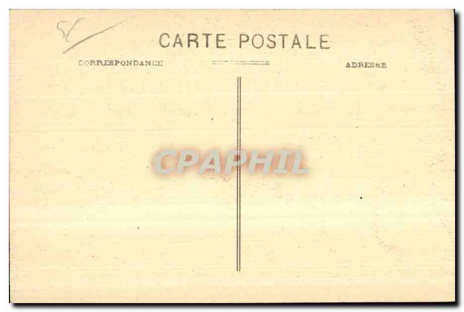CPA Le Faouet L Arche de la Chapelle St David a Sainte Barbe — Rückseite