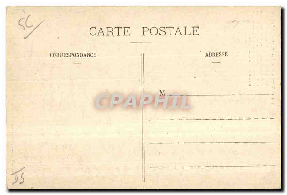 CPA Chapelle Saint Fiacre pres Le Faouet Cet edifice date du XV siecle D apres la legende les outils etant venus a manqu — Rückseite