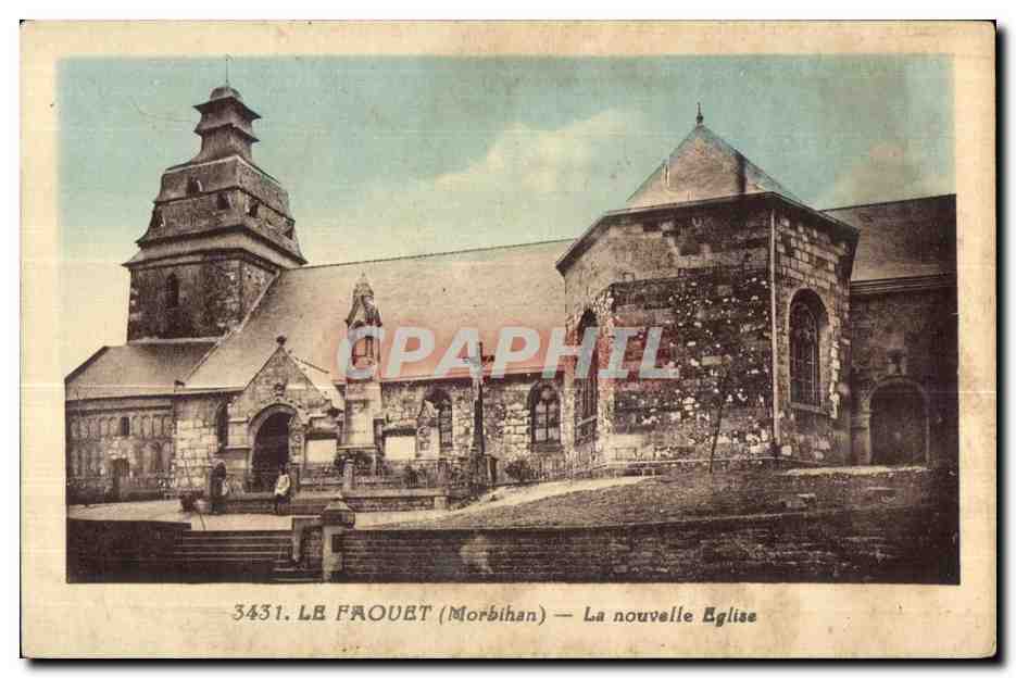Le Faouët (Morbihan) — La nouvelle Église — CPAPHIL 3431