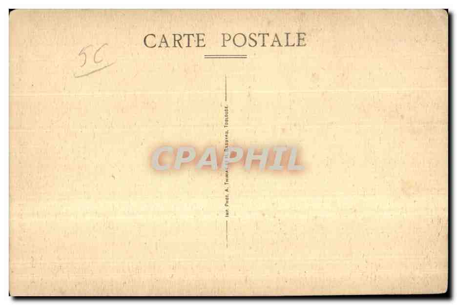 CPA Le Faouet Ste Barbe Escaliar et Chapelle St Michel — Rückseite