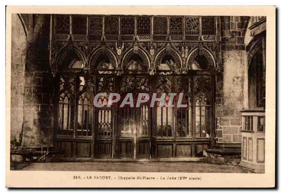 La Jube - Chapelle St-Piacre - XVème siècle — LR PACOURET, n°319