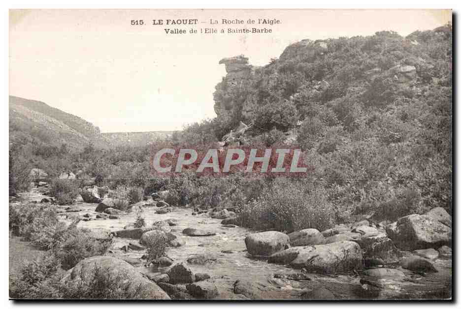 Le Faouët — La Roche de l'Aigle — Vallée de l'Ellé à Sainte-Barbe — n° 515