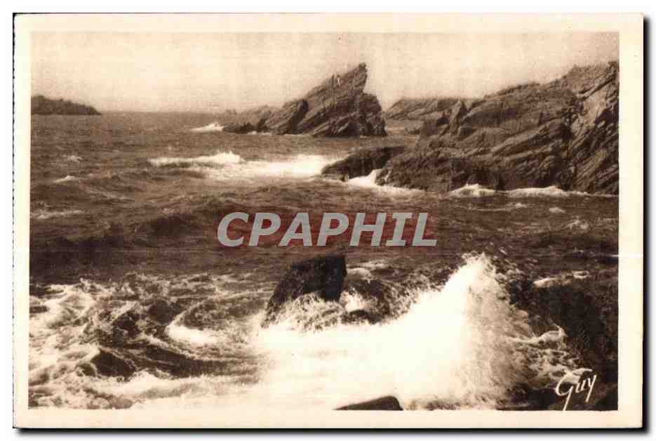 CPA Quiberon(Morbihan) La Cote Sauvage A La Pointe De Kervihan