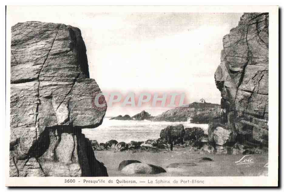 Presqu'île de Quiberon — Le Sphinx de Port-Blanc — Édition Messy - Rennes