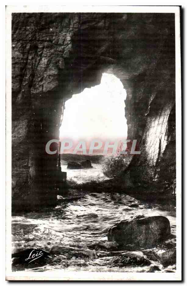 CPA Quiberon Presquile Arche de la Grotte de Kergroix