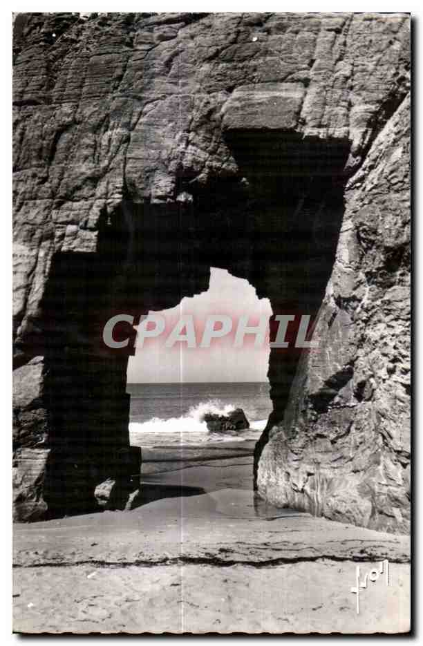 CPA Quiberon Cote Sauvage L Arche de Port Blanc