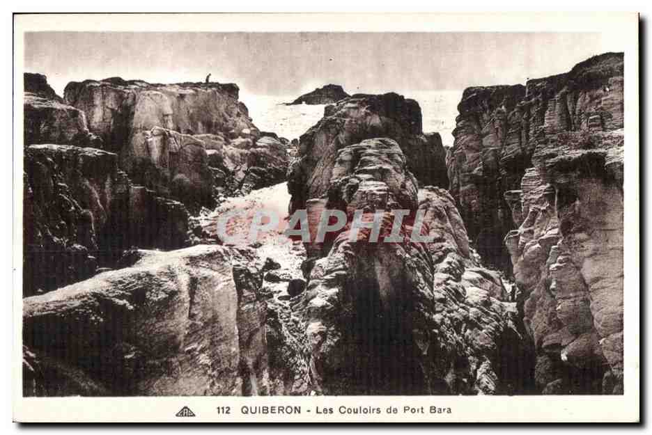 Quiberon - Les Couloirs de Port Bara — n° 112 — C. des Arts Photographiques