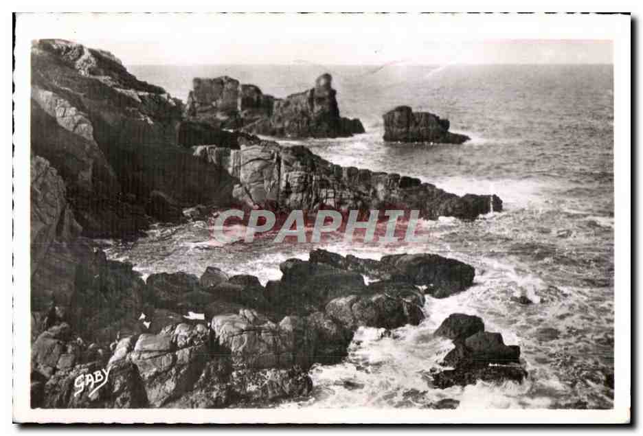 CPA Quiberon Les Rachers du Lion
