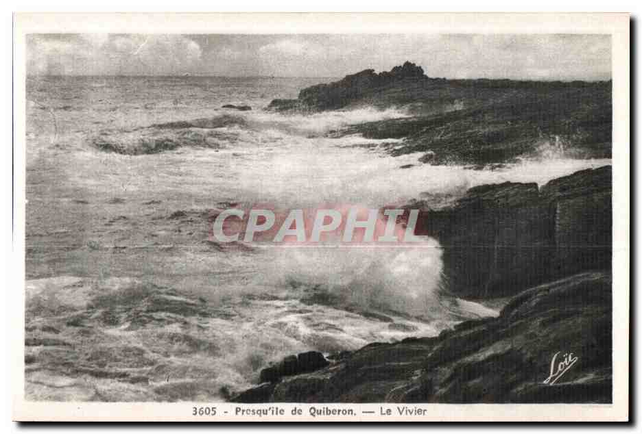 Présqu'île de Quiberon — Le Vivier — Édition Mesny Rennes