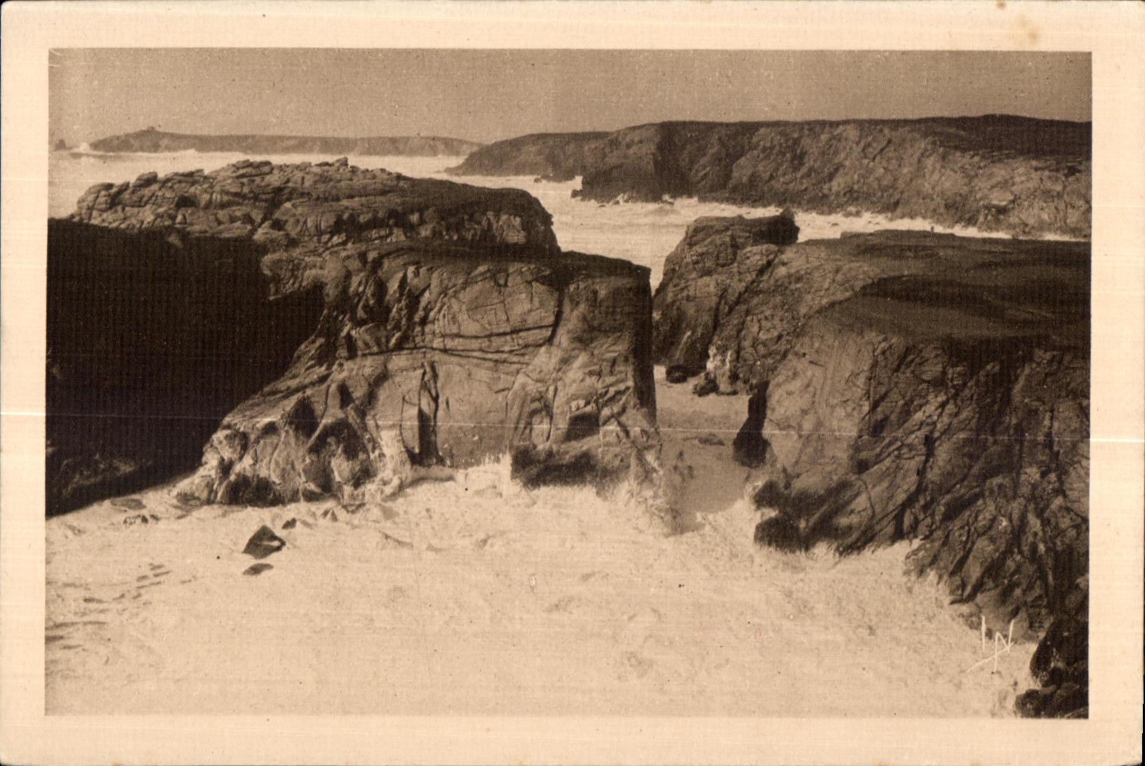 Presqu'île de Quiberon — Les Couloirs de Port-Bara — Laurent-Né, Rennes, n°1516
