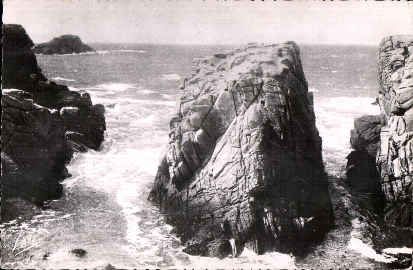CPA Quiberon Presquile de Couloirs de Port Bara