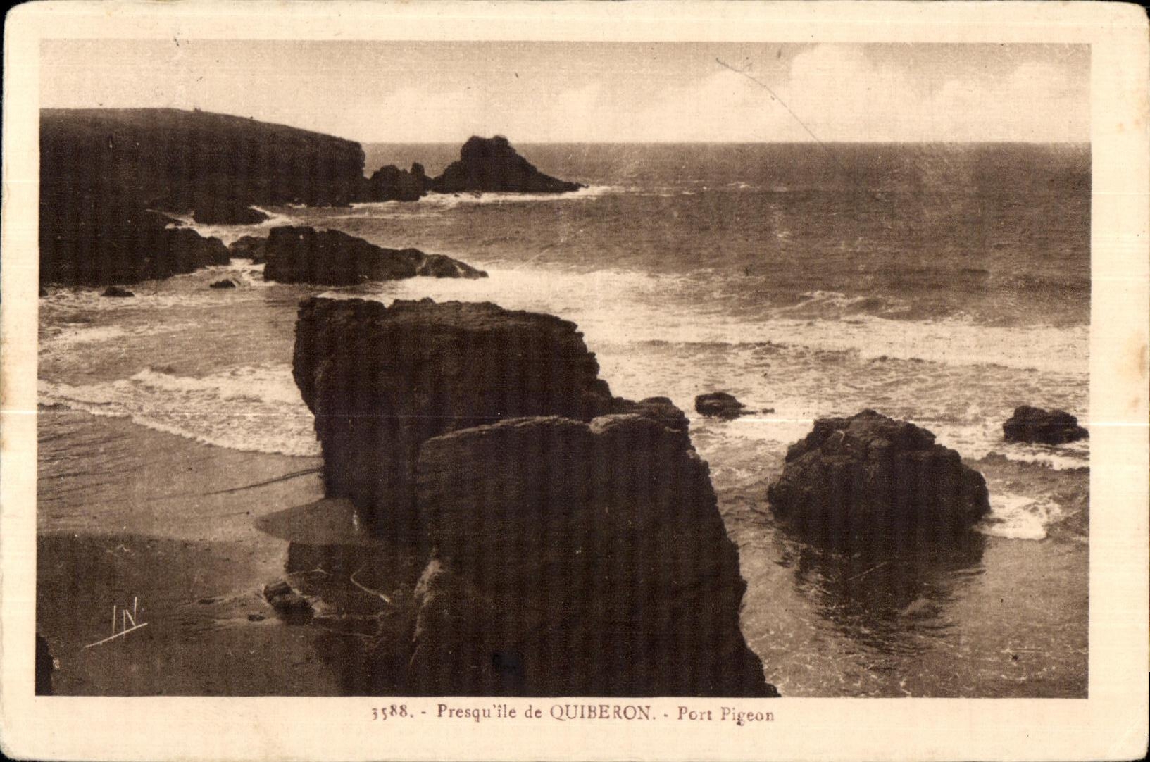 CPA Presqu ile de Quiberon Port Pigeon