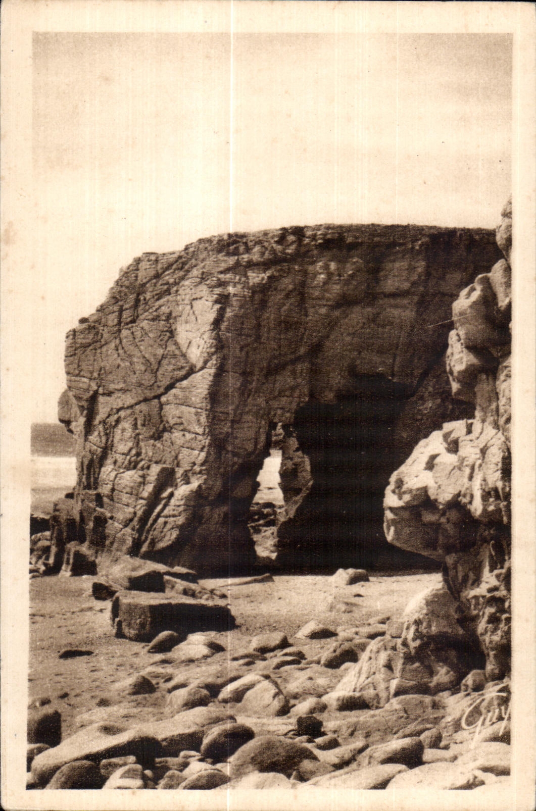 Arche de Port-Blanc — Quiberon (Morbihan) — Éditions d'Art « Guy »