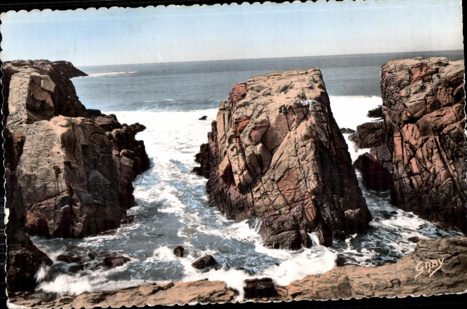La Côte Sauvage — Presqu'île de Quiberon (Morbihan) — Éditions Gaby