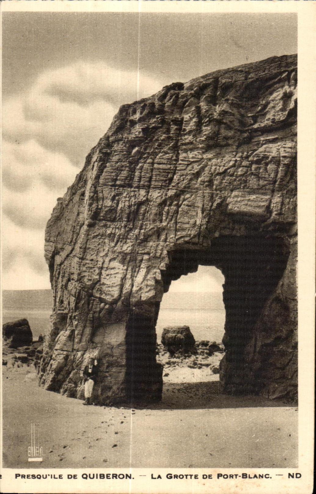 Presqu'île de Quiberon — La Grotte de Port-Blanc — Éditeur BNED