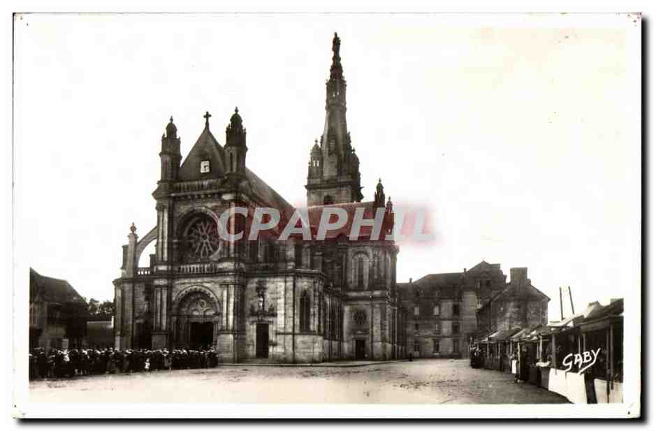 CPA Sainte Anne D Auray (Morbihan) La Basilique