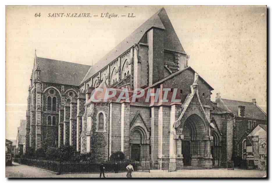 CPA Sainte Nazaire L Eglise