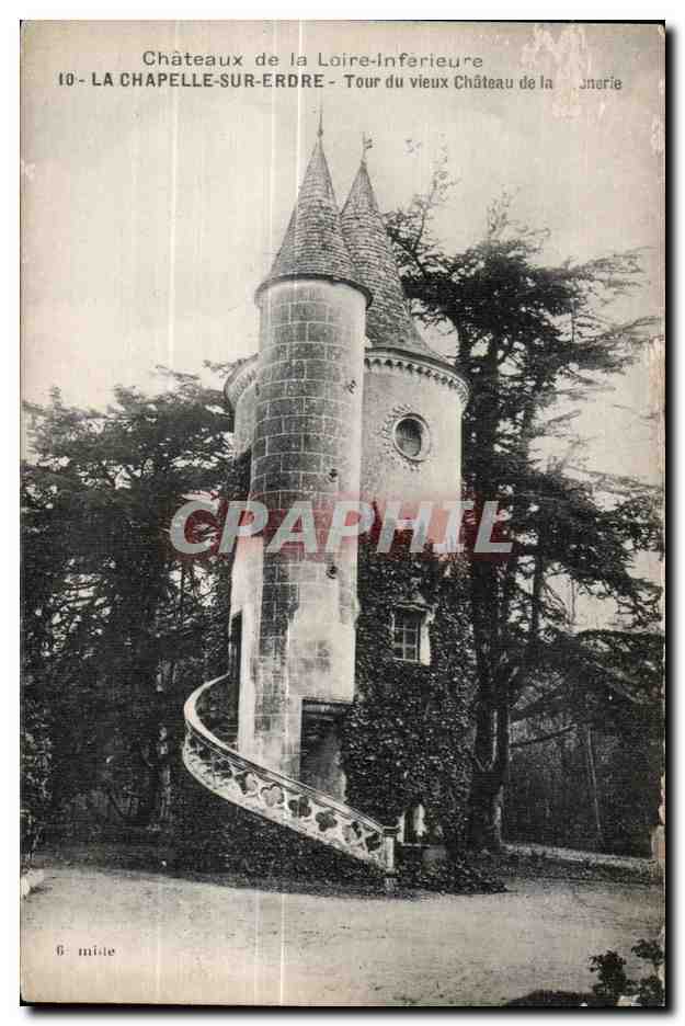 CPA La Chapelle Sur Erdre Tour du Vieux Chateau de la