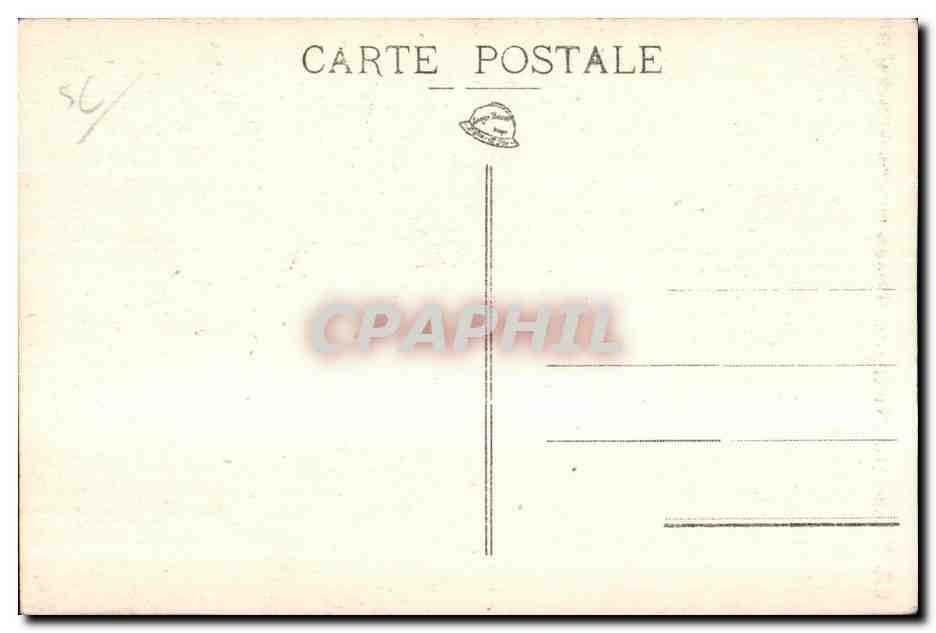 CPA Abbaye Notre Dame de Langonnet Ancienne salle capitulaire XII siecle — Rückseite
