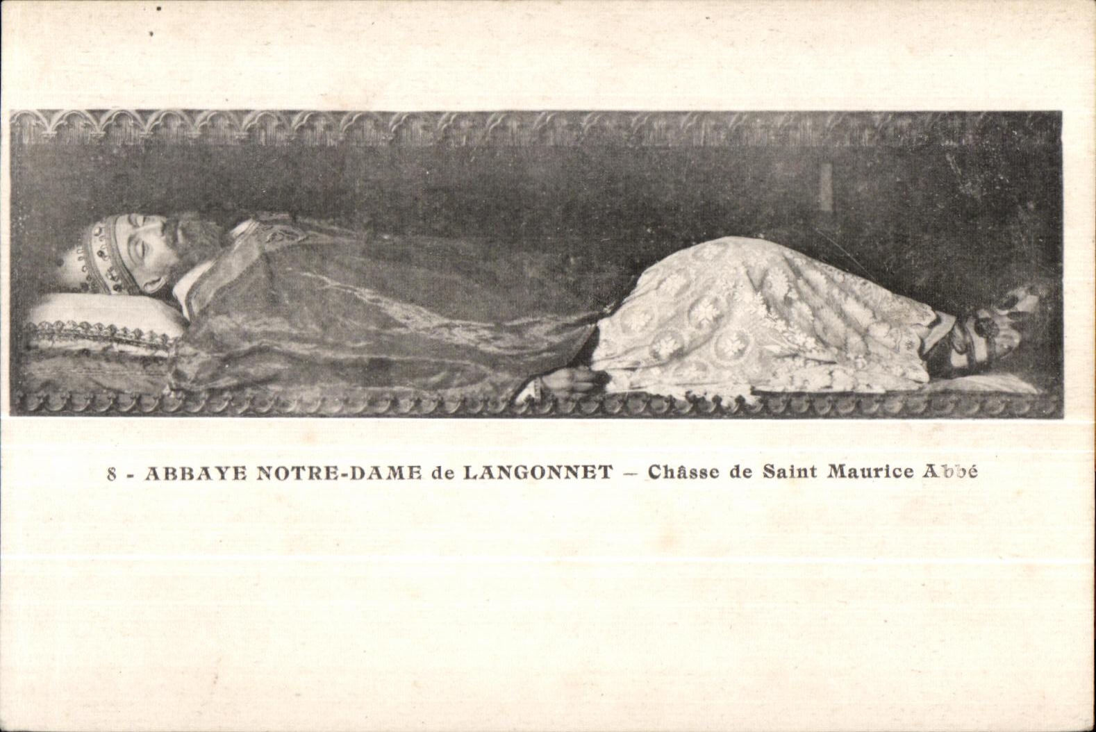 CPA Abbaye Notre Dame de Langonnet Chasse de Saint Maurice Abbe