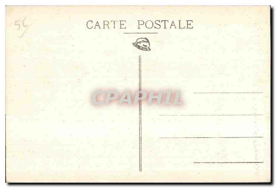 CPA Abbaye Notre Dame de Langonnet Chasse de Saint Maurice Abbe — Rückseite