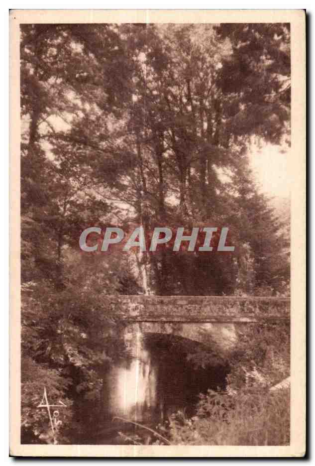 CPA Abbaye Notre Dame de Langonnet Vieux Pont sur I Elle