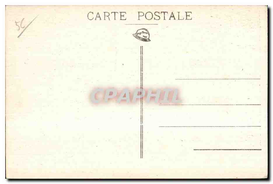 CPA Abbay Notre Dame de Langonnet Parc Allee du Chemin de Croix — Rückseite