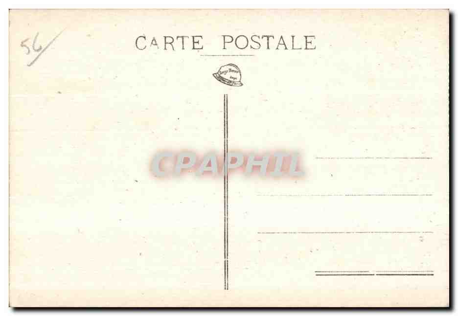 CPA Abbay Notre Dame de Langonnet Coin du Parc — Rückseite