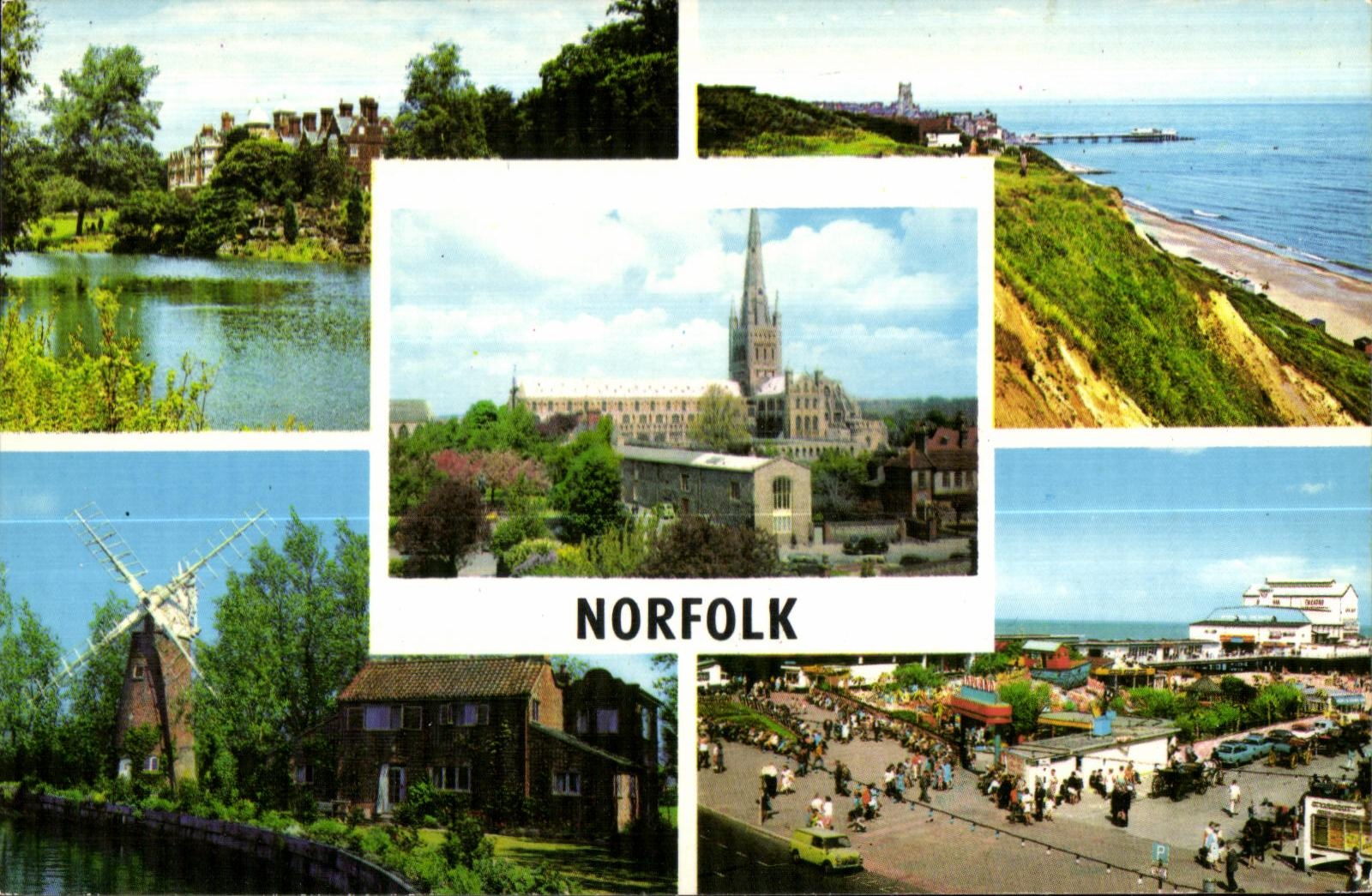 CPA Sandringham House The Cliffs Cromer The Cathedral Norwich