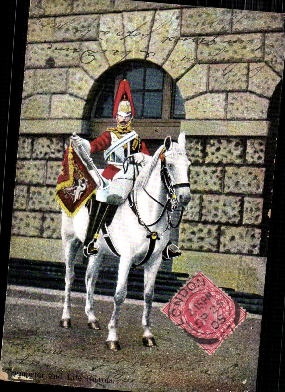 CPA Military Series Life Guards Uniforme Soldat Militaria 