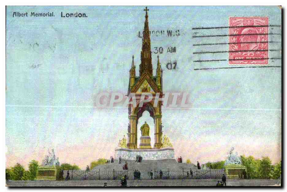 CPA Albert Memorial London