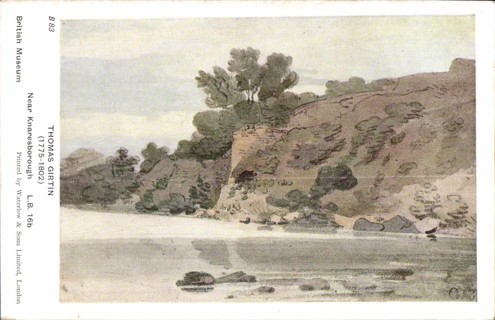 CPA Thomas Girtin Near Knaresborough British Museum