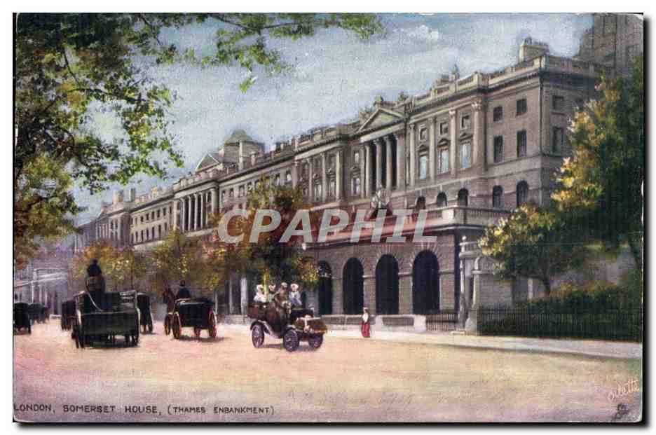 CPA London Somerset House Thames Embankment 