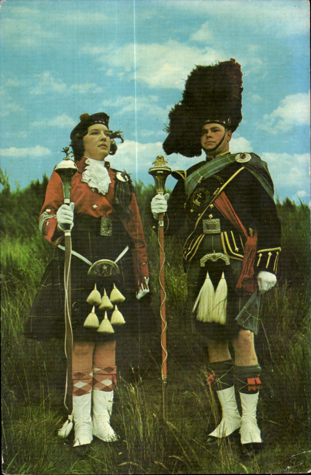 CPA The Wearing Of The Tartan Scotland From time immemorial the Scottish Calns Ecosse