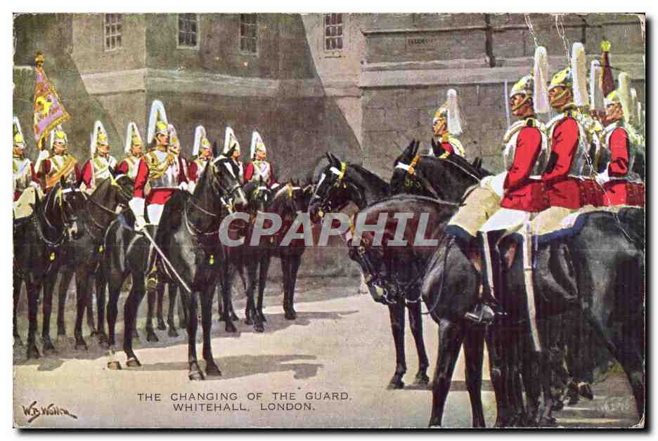 CPA The Changing Of The Guard Whitehall London